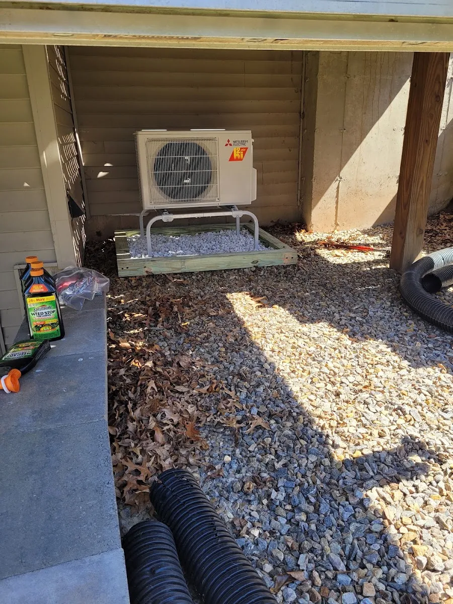Mitsubishi Electric ductless mini-split heat pump outdoor unit